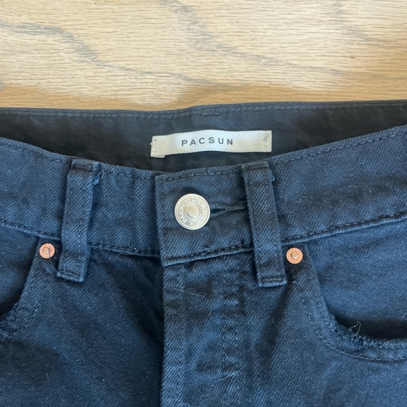 pacsun high waisted baggy ripped jeans - Picture 3 of 6